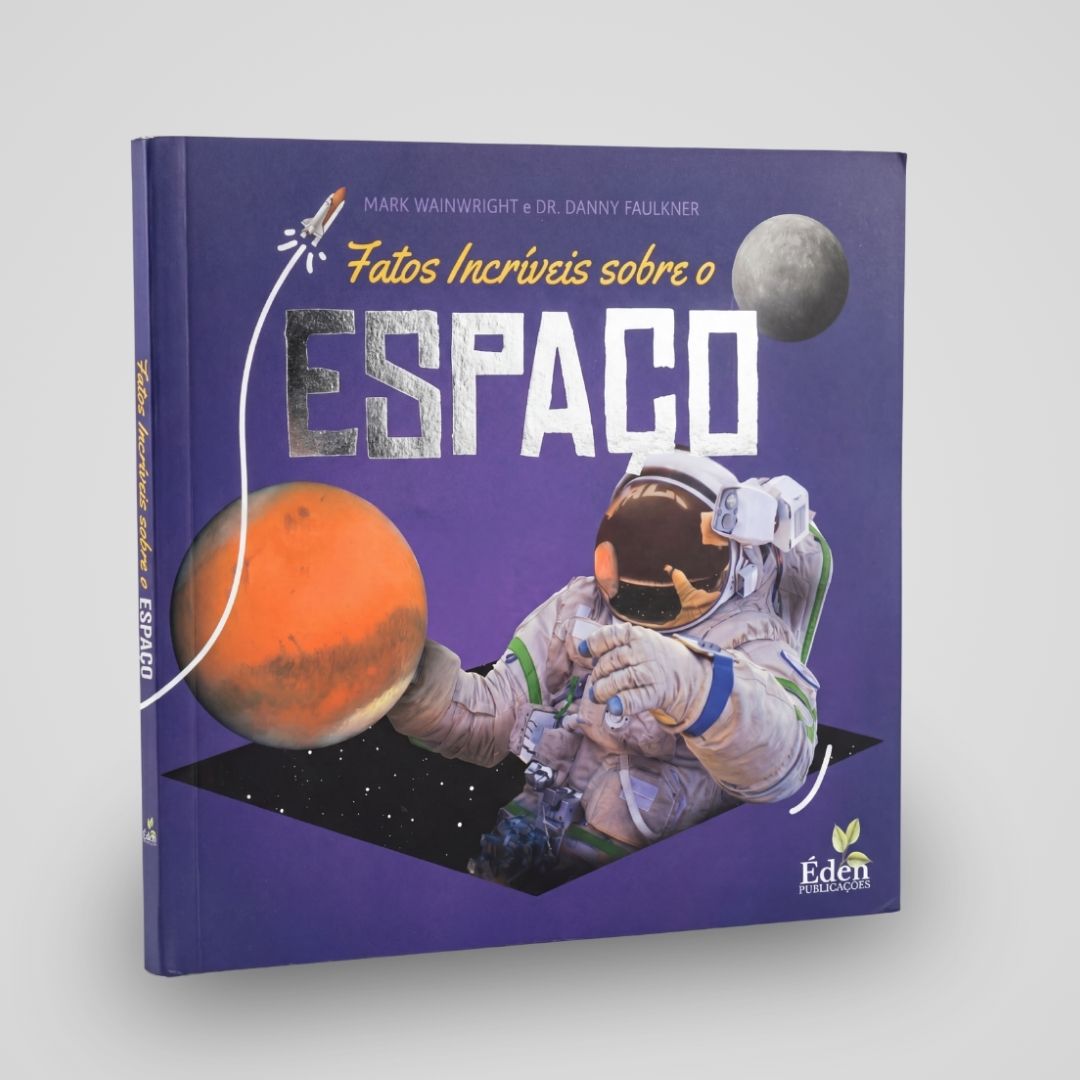 Capa Fatos Incríveis sobre o Espaço (Éden)