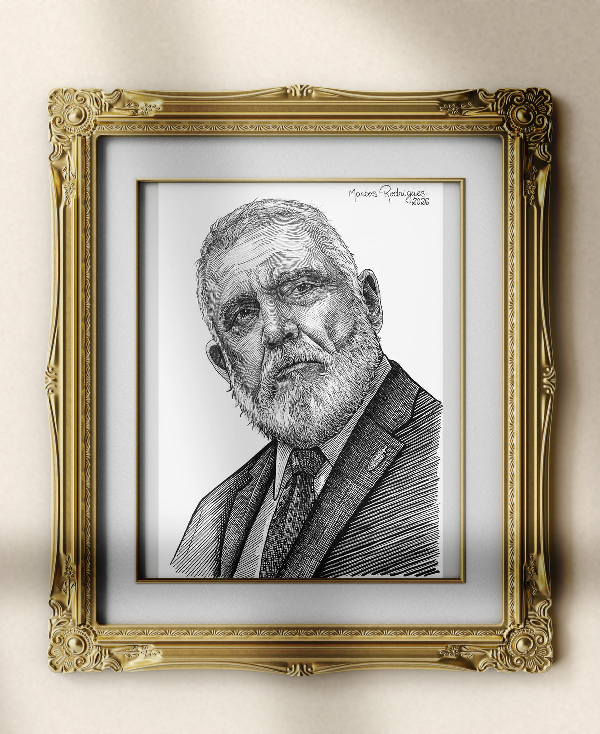 Pôster de arte reformada decorativa do Pr. Thomas Ascol (sem moldura)