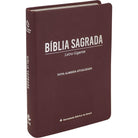 Bíblia NAA Letra Gigante Couro Sintético Vinho (SBB)