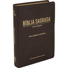 Bíblia NAA Letra Gigante Couro Sintético Marrom (SBB)