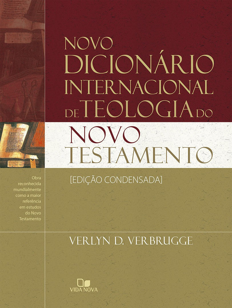Capa Novo Dicionário Internacional de Teologia do NT - Ed. Condensada (Vida Nova)