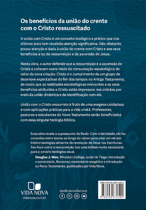 Uniao com o Cristo Ressurreto - contracapa